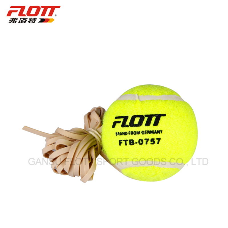 <b>FTB-0757  FLOTT Training tennis ball (1 ball with rubber rop</b>