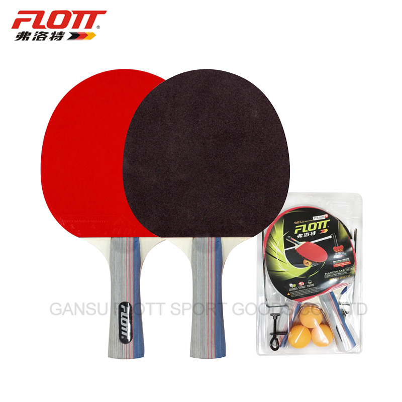 <b>FTT-0878  FLOTT pimple-in long handle table tennis racket (2</b>