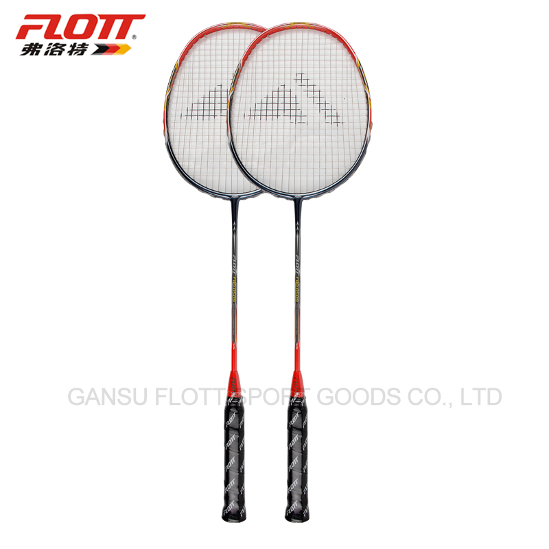 FBR-0509 FLOTT High Quality Professional Lightweight Full Carbon Fiber Graphite Badminton Racquets