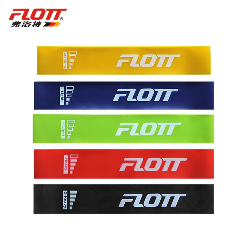 FYM-1413 FLOTT Pilates Mini Resistance Loop Bands set Squat Pull Belt