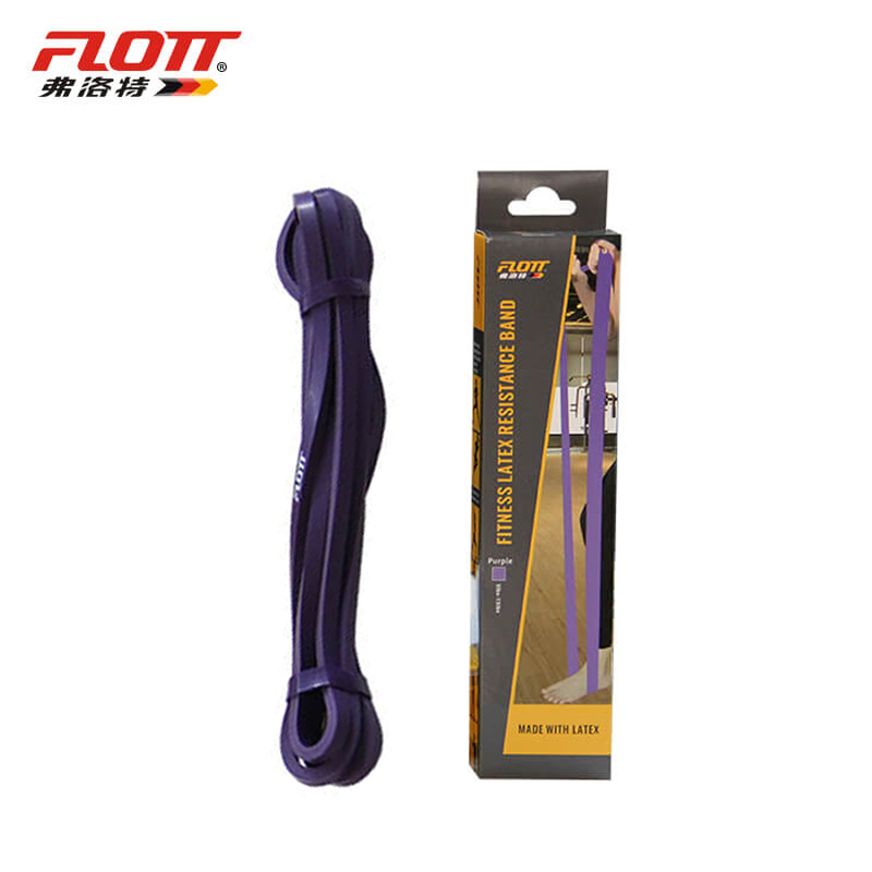 FYM-1405 FLOTT 208*0.64cm Natural Latex Fitness Strength Resistance Bands