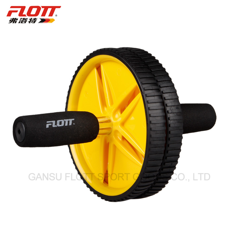 FEW-1252 FLOTT Body Building Fitness Dual AB wheel