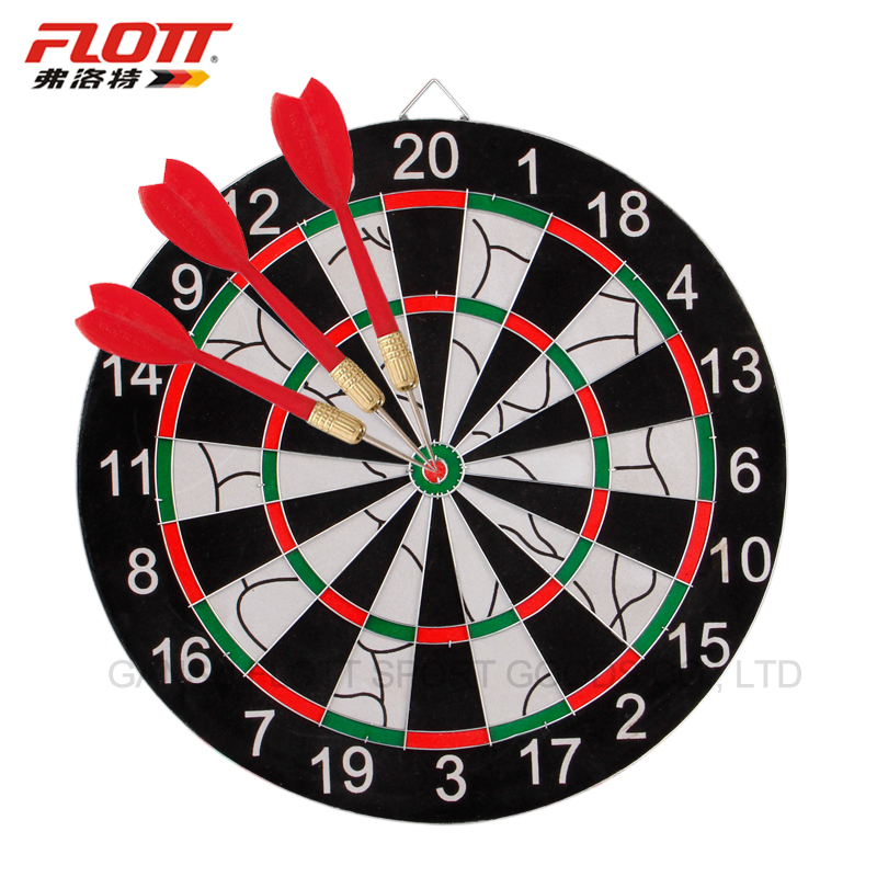FDB-1415 FLOTT 15inch Pile Coating Dartboard set with 6 darts